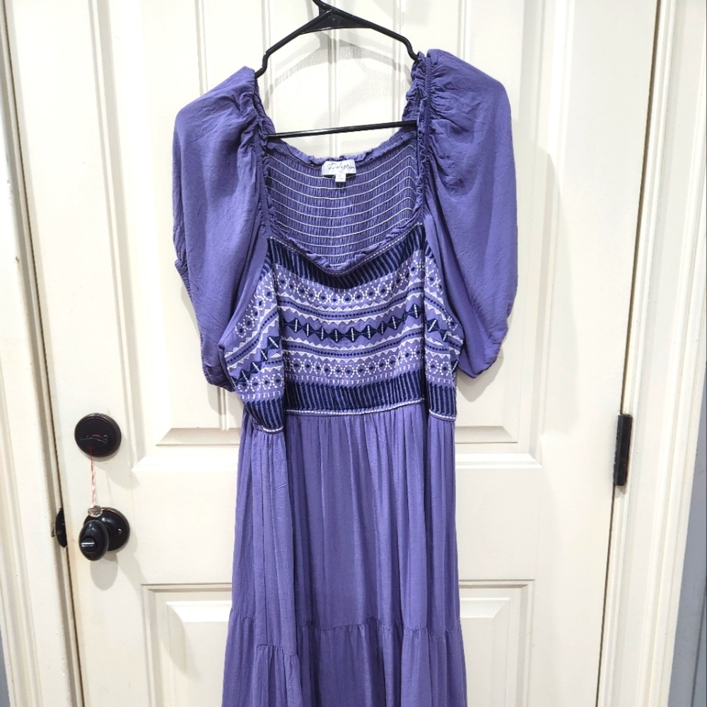 Polagram midi dress - size 1XL